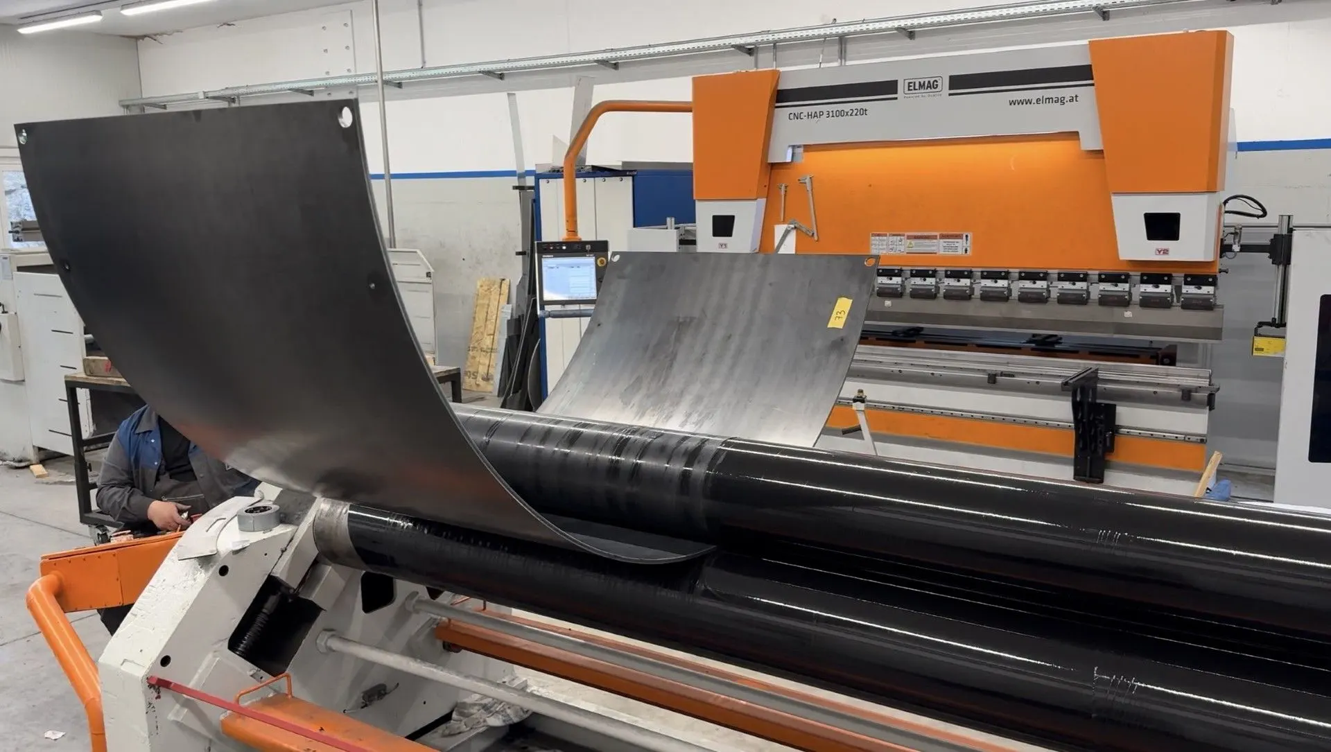 3 Rollen Biegmaschine